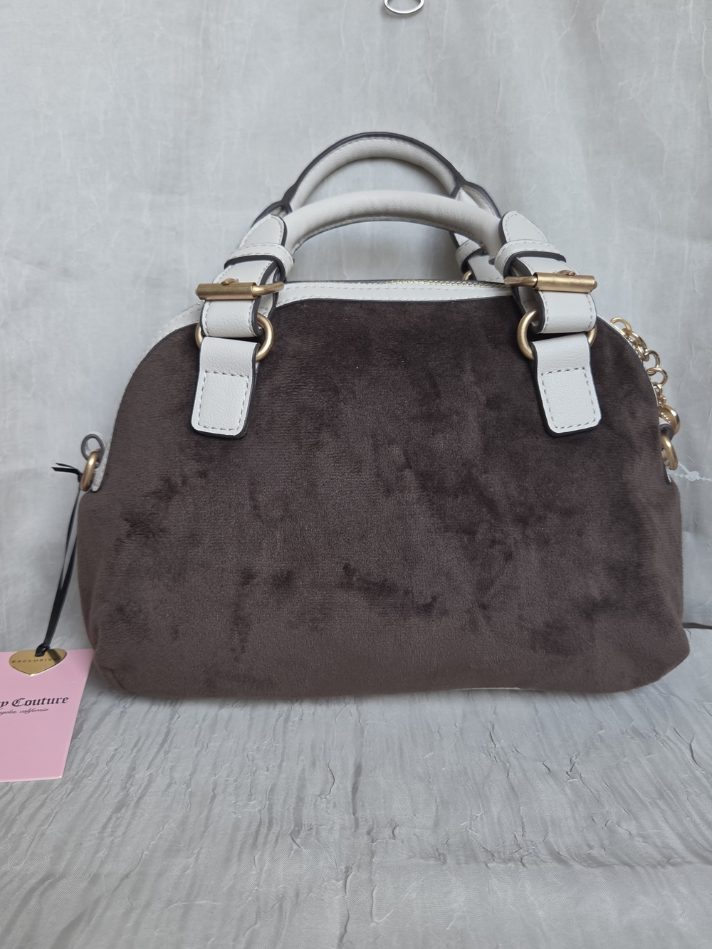 Juicy Couture "Key To Juicy" Dome Satchel - Picture 2 of 11
